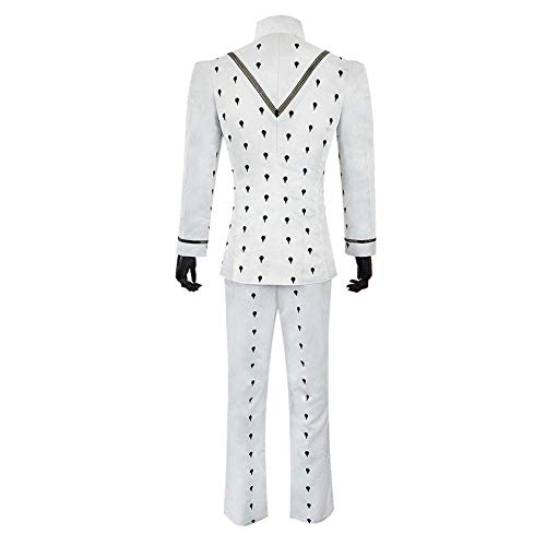 ジョジョの奇妙な冒険 ブローノ・ブチャラティ コスプレ衣装　ウィッグ付き Amazon.co.jp: ブローノ・ブチャラティ コスプレ衣装 ウィッグ